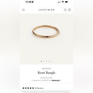 Jenny Bird Gold Remi Bracelet